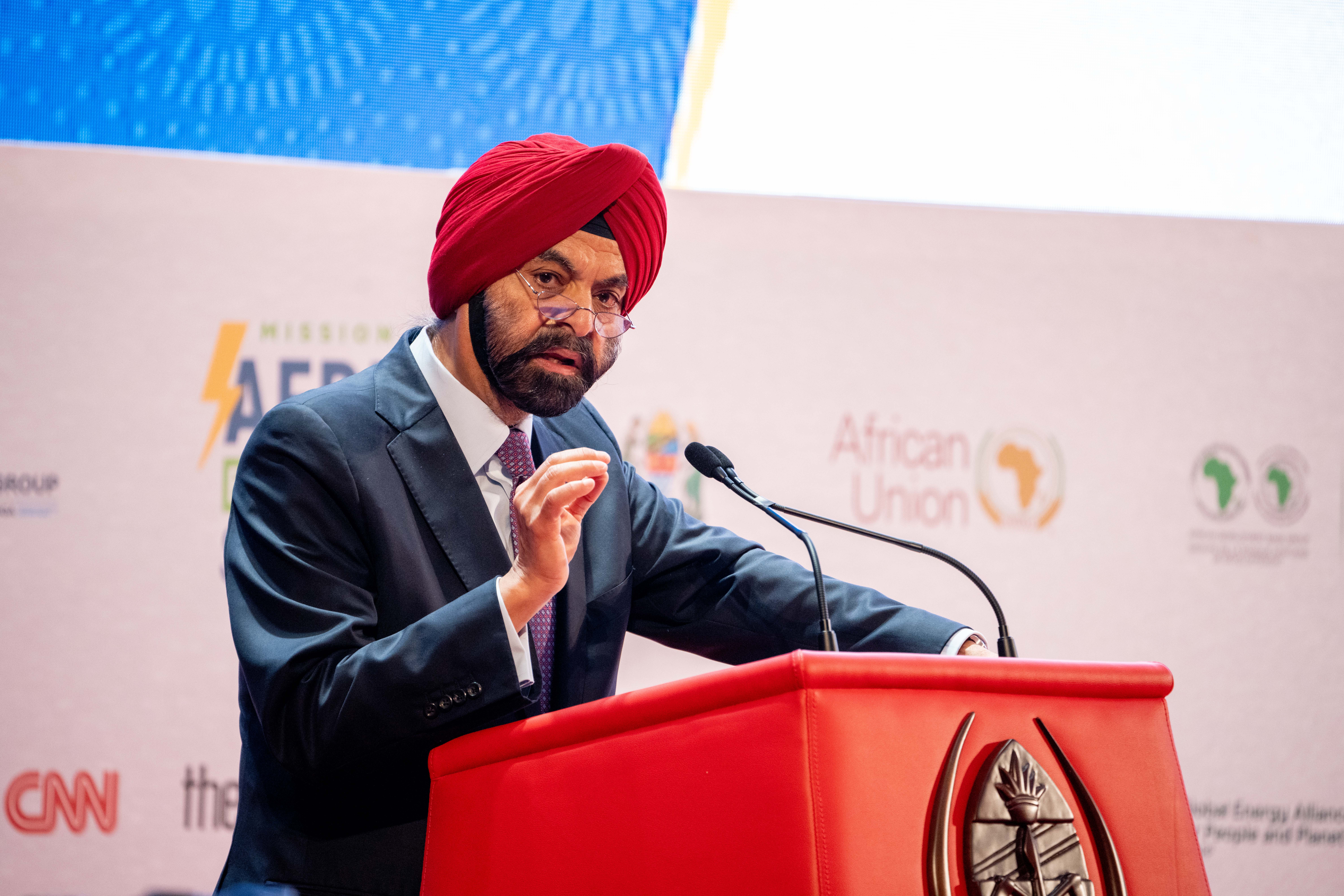 Ajay Banga,&nbsp;président de la Banque mondiale