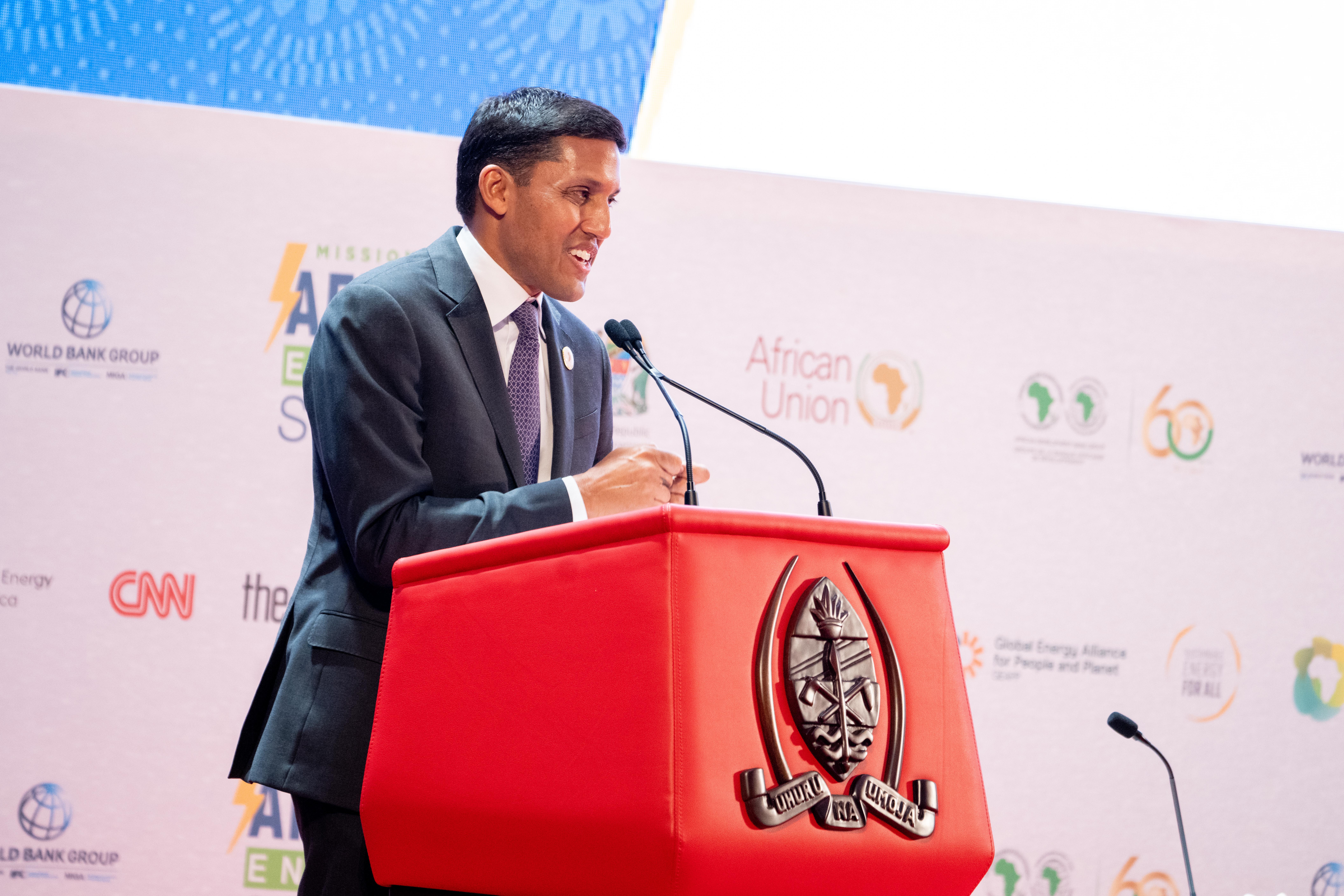 Rajiv Shah, président de la Fondation Rockefeller