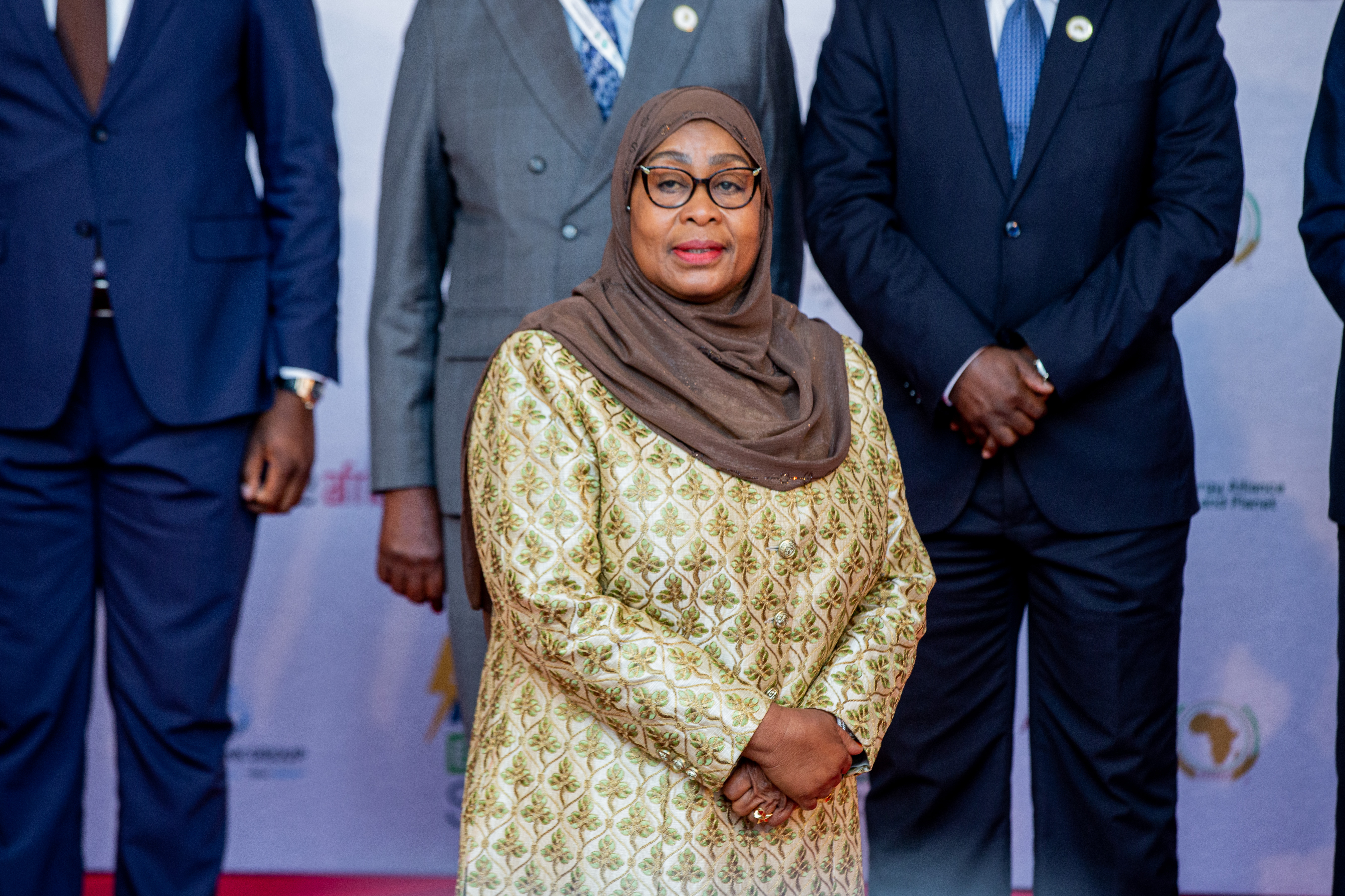 Samia Suluhu Hasssan, présidente de la Tanzanie