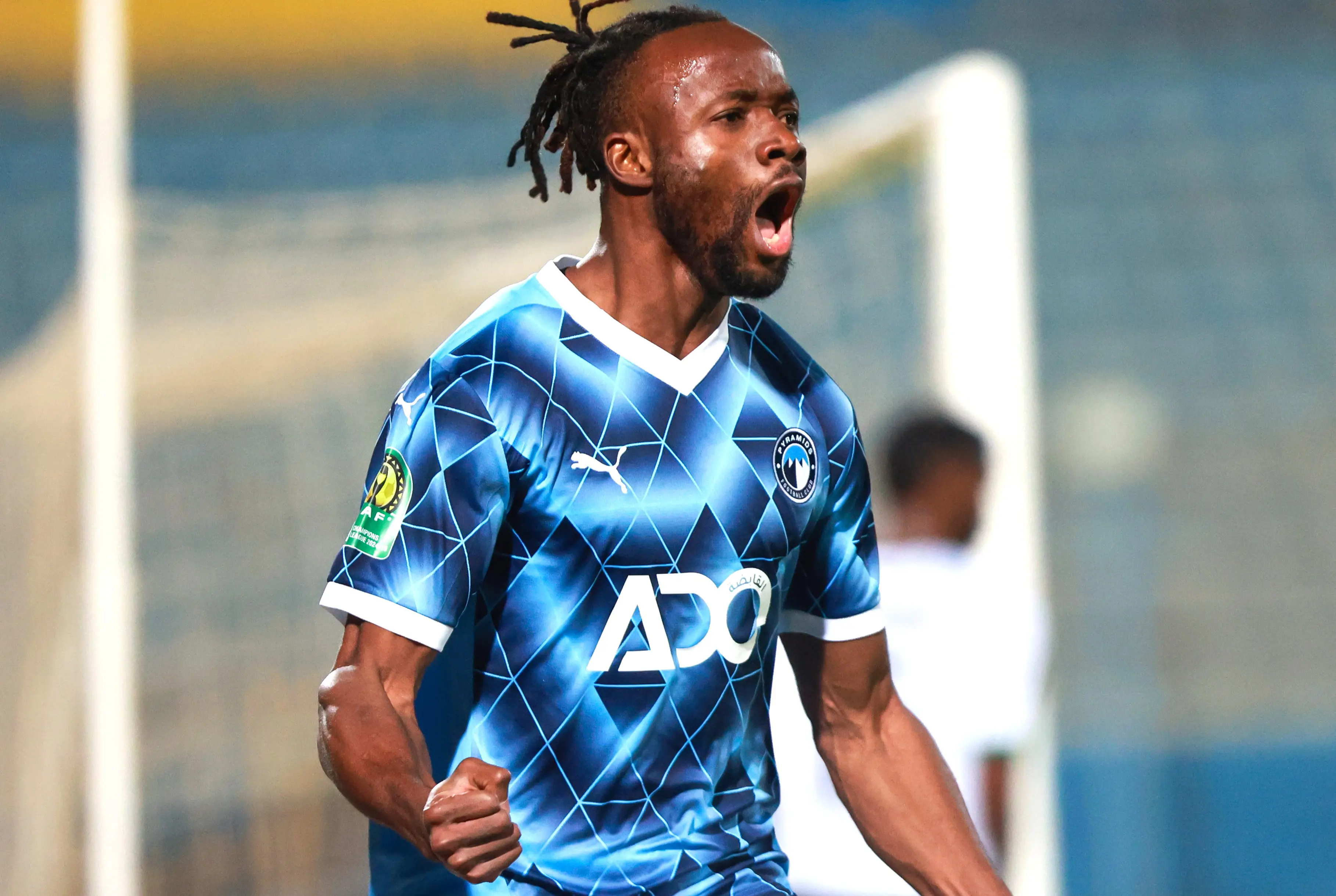 Le Congolais Fiston Mayélé a été l'un des grands artisans du beau parcours de Pyramids FC en Ligue des champions de la CAF