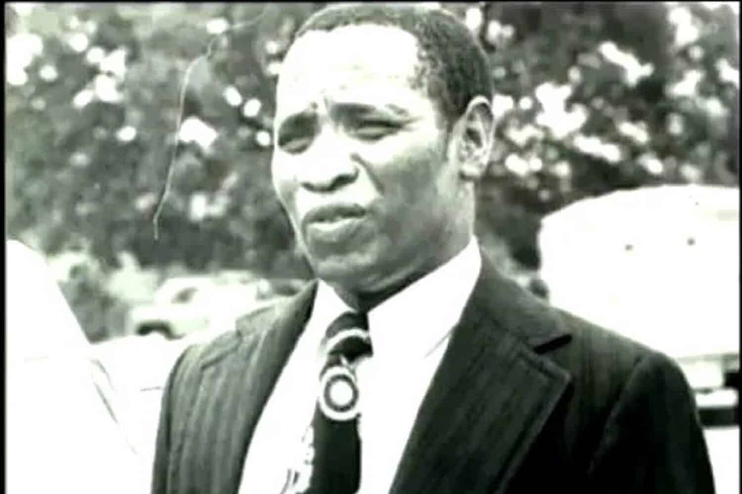 L'avocat anti-apartheid Griffiths Mxenge dont le cas va être réexaminé en même temps que celui d'Albert Luthuli. 