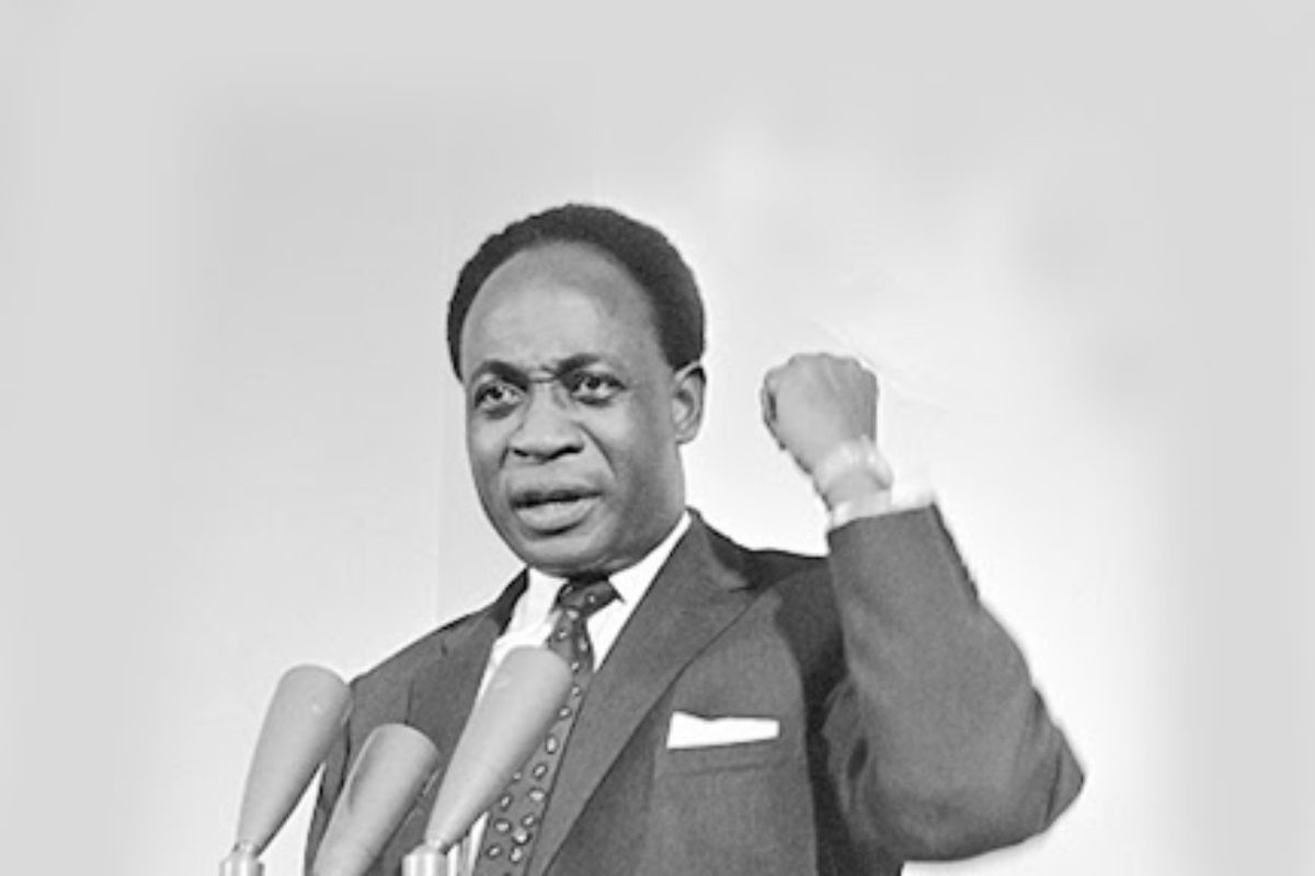 Premier président du Ghana, Kwame Nkrumah a porté l'idéal du panafricanisme sur le continent. 