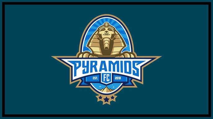 Le logo de Pyramids FC, club égyptien qui a rejoint au Panthéon du football africain Al-Ahly, le Zamalzk et Ismaïky. 