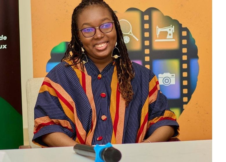 Créatrice du Festival international des films de femmes, Cornélia Glèlè considère la créativité "comme un moyen d'émancipation".